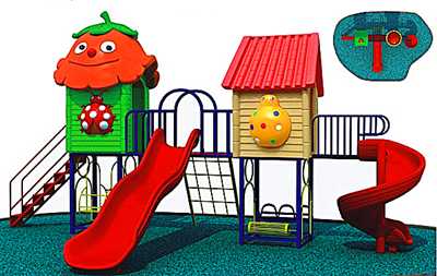 小房子滑梯-2